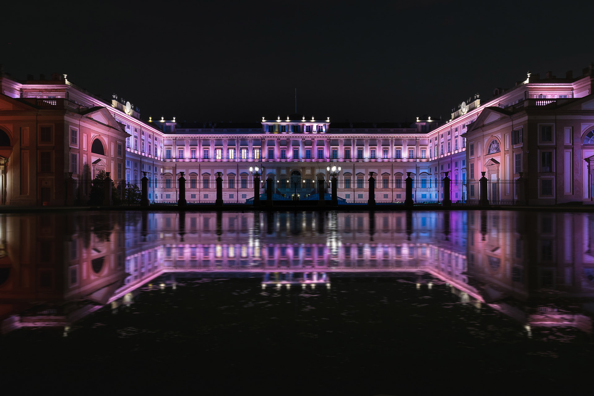 La Villa Reale di Monza in una serata estiva. <br>©Mauro De Vita