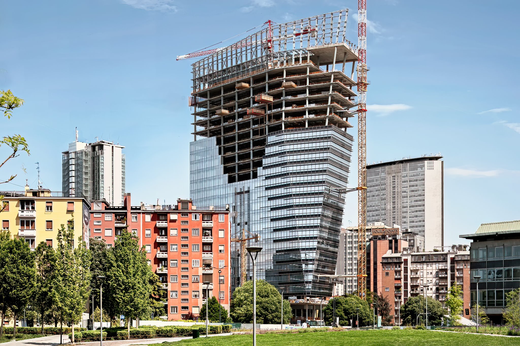 Torre Gioia 22 (maggio 2020). Photo by Enrico Oggioni